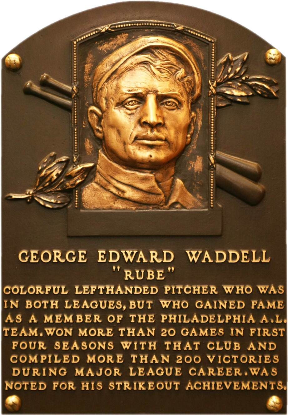 Baseballon August 19, 1900, Milwaukee Pitcher Rube - National Baseball Hall Of Fame And Museum (1000x1400), Png Download