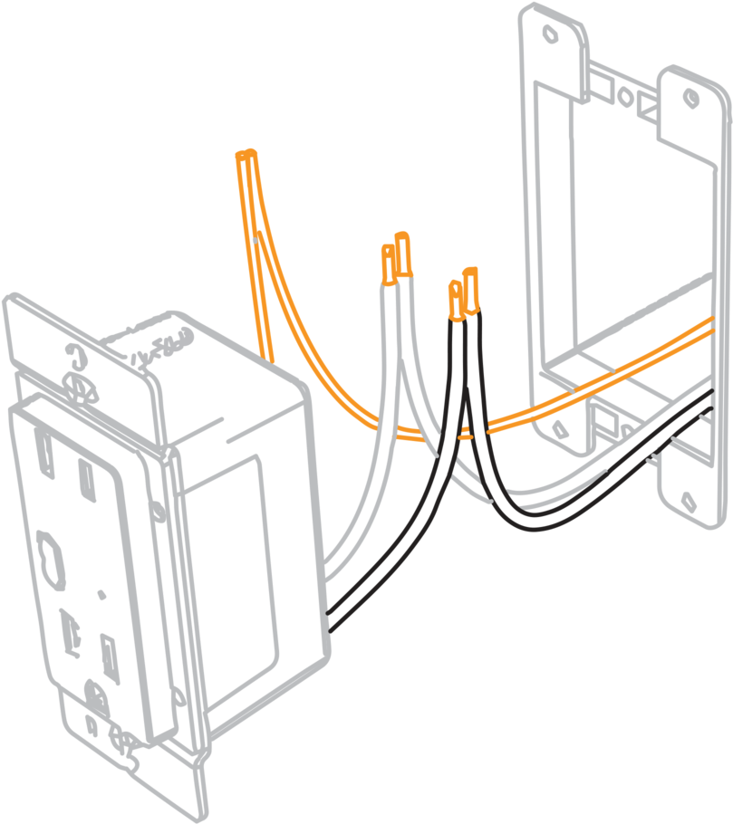 End Of Run - Insteon 2663-225 On/off Outlet (1000x1000), Png Download