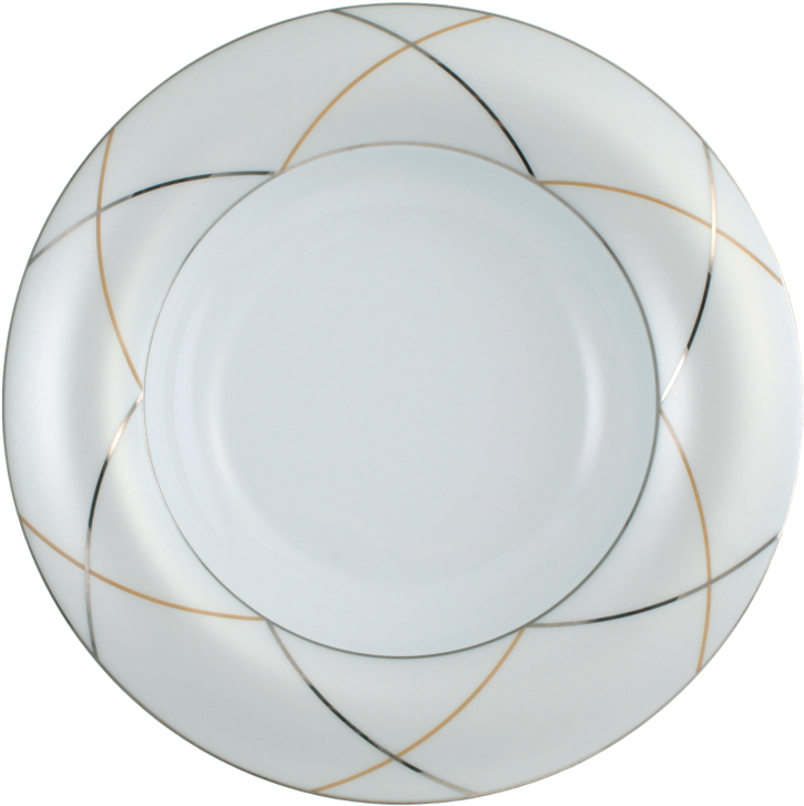 Download Plate Deep Round 23 Cm, Jade 3669 Silk, Tettau Porcelain