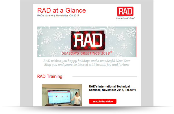 Rad At A Glance Newsletter Q4 - Newsletter (765x450), Png Download