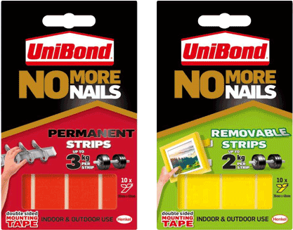 No More Nails Strips - No More Nails Double Sided Tape (960x350), Png Download