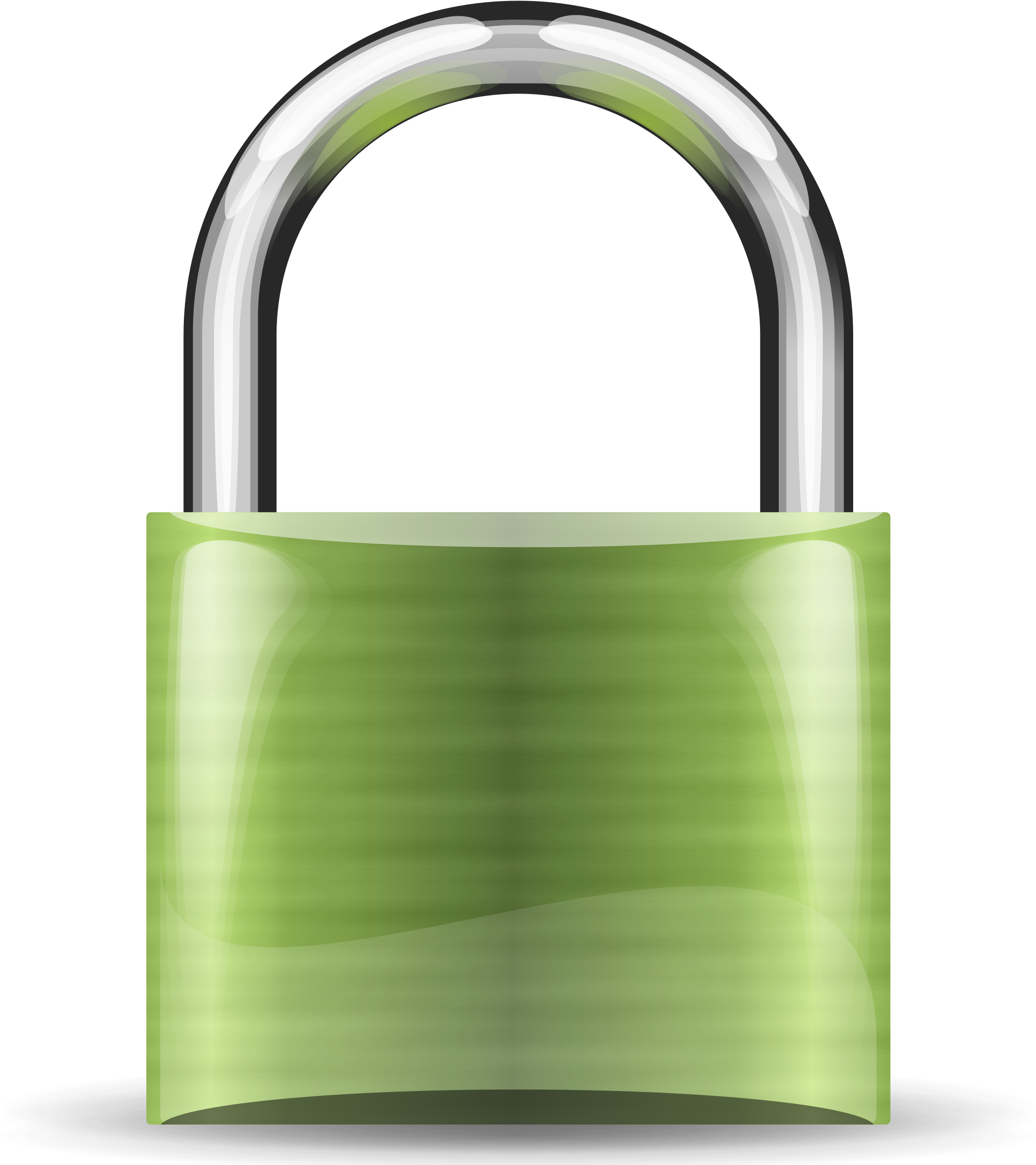 This Free Icons Png Design Of Padlock Olive (2400x2400), Png Download