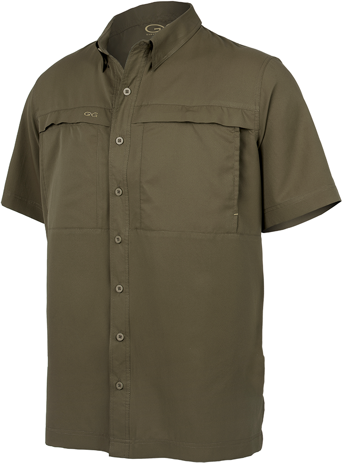 Gameguard Microfiber Men Ss Olive 1003olv 1000px V=1526582619 - Under Armour Army Green Shirt (1000x1000), Png Download
