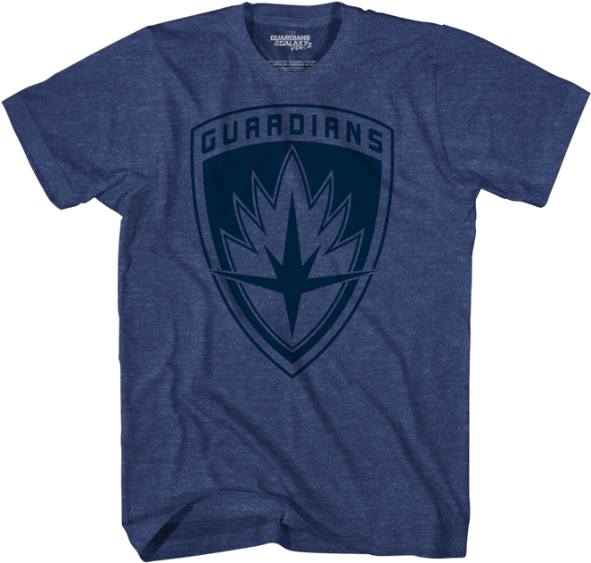 Guardians Of Galaxy T-shirt - Marvel Comics Guardians Of The Galaxy Crest Symbol (750x750), Png Download