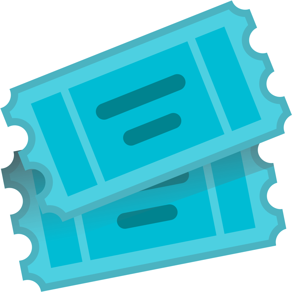 Download Svg Download Png - Ticket Emoji Png (1024x1024), Png Download