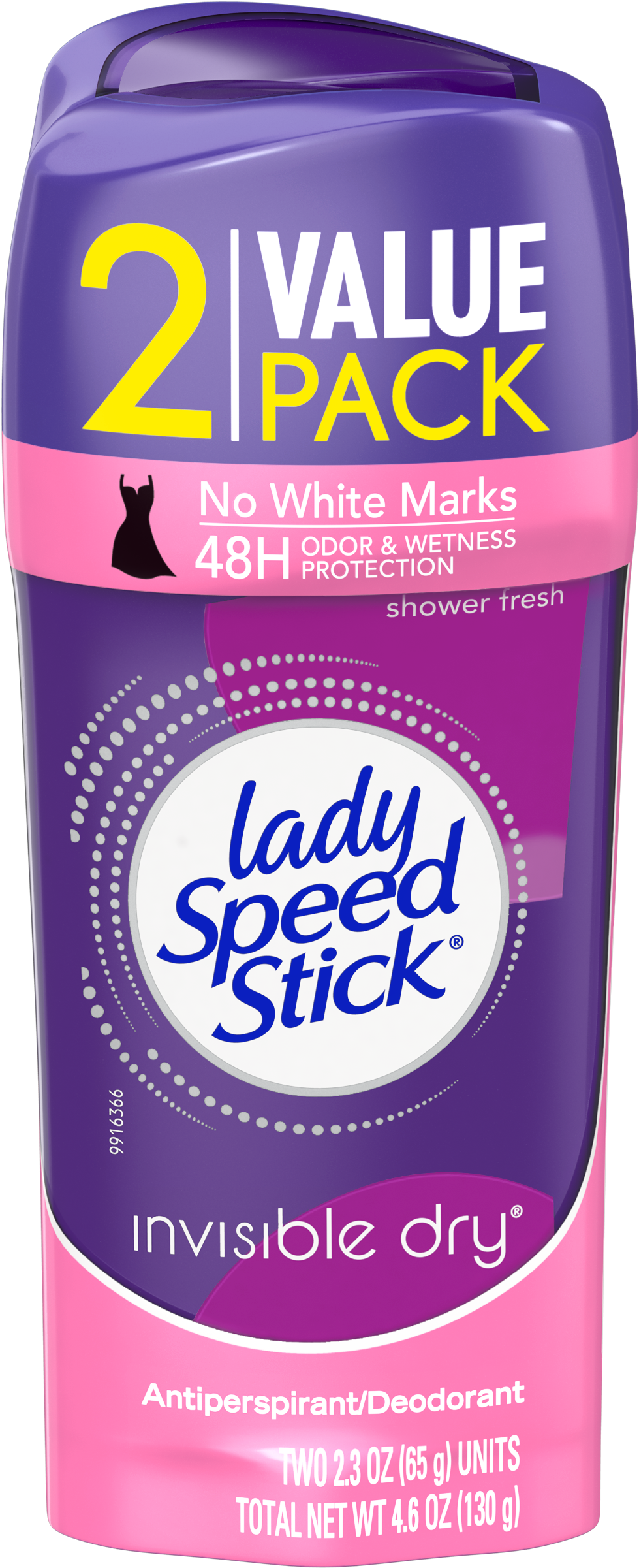 Lady Speed Stick Invisible Dry Antiperspirant Deodorant - Lady Speed Stick Invisible Antiperspirant (2500x2500), Png Download