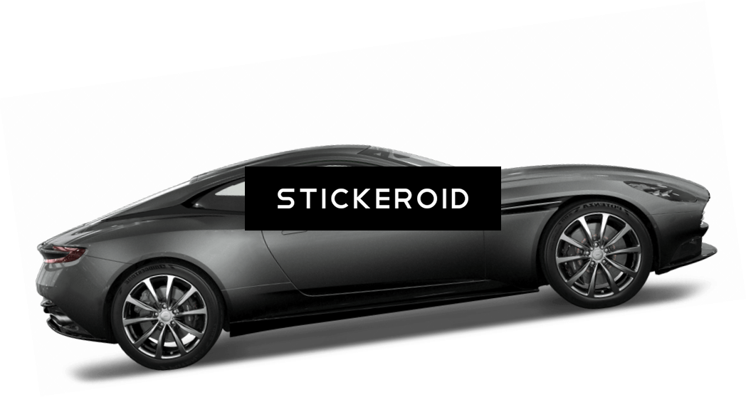 Aston Martin Db Grey Side View - Concept Car (1048x558), Png Download