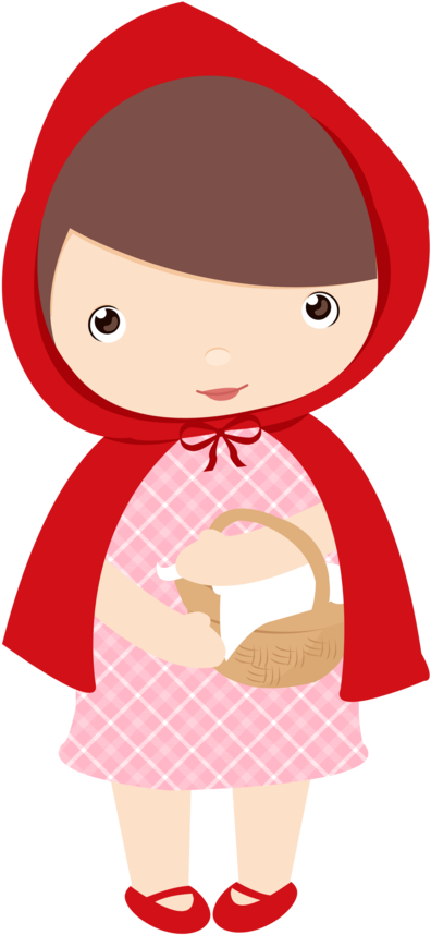 Coloring Pages, Little Red Ridding Hood, Red Riding - Little Red Riding Hood Clipart (464x900), Png Download