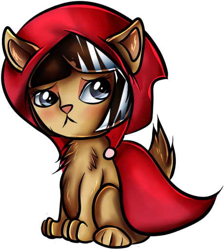 Drawing Cloaks Little Red Riding Hood Clipart Library - Cerise Hood From Ever After High (500x667), Png Download