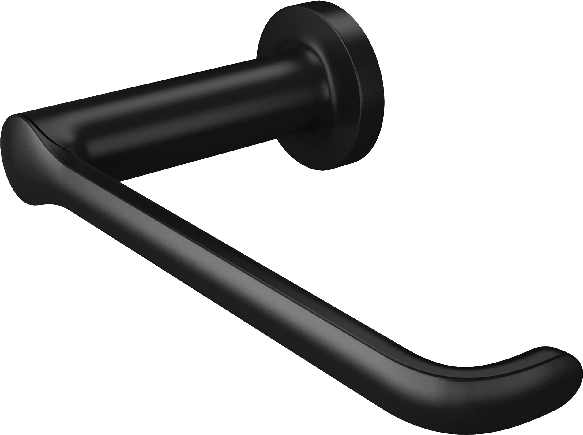 Studio S Toilet Paper Holder In Matte Black - Toilet Roll Holder (2000x2000), Png Download