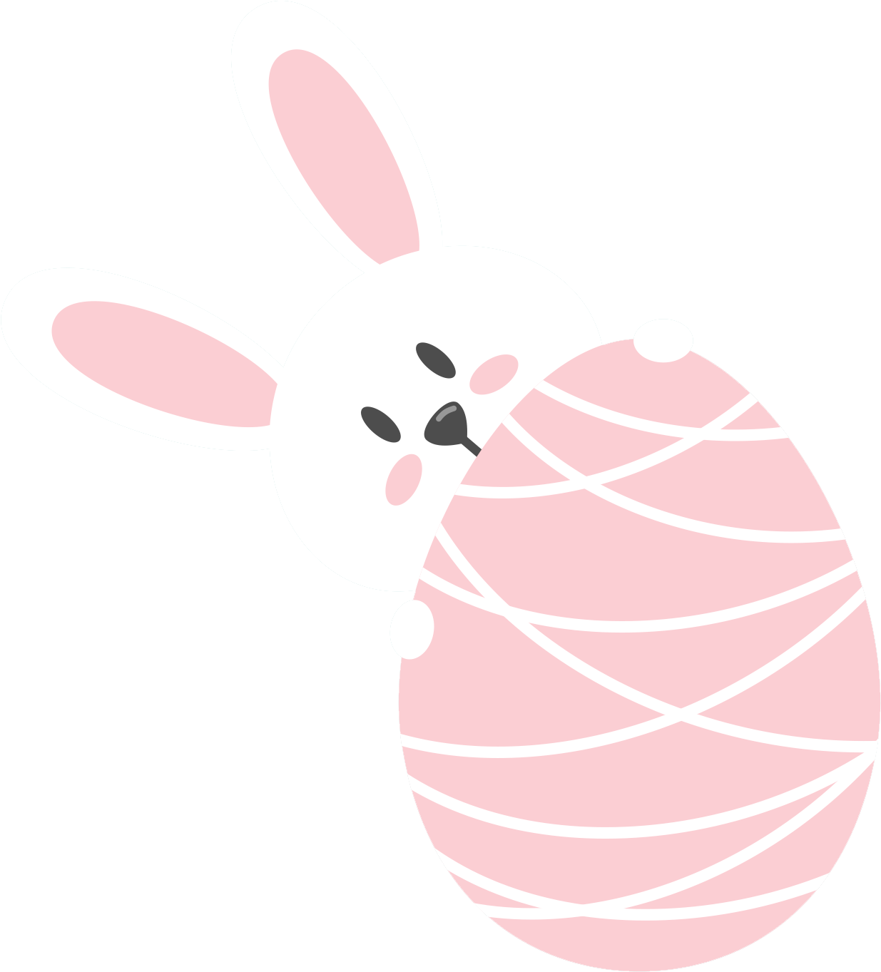 Happy Easter - Hoppy Easter Bunny Egg Tee Shirt (1261x1396), Png Download