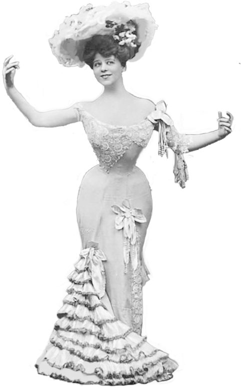 Vintage Women - Vintage Clothing (497x800), Png Download