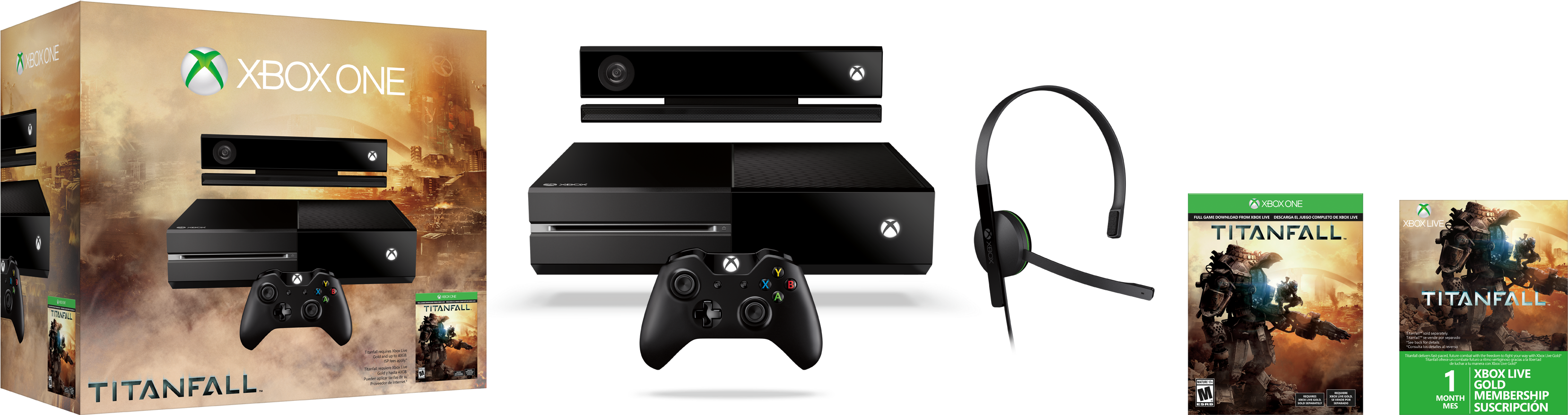 “to Celebrate The Launch Of Titanfall, We Wanted To - Microsoft Xbox One Titanfall Bundle (3543x1026), Png Download