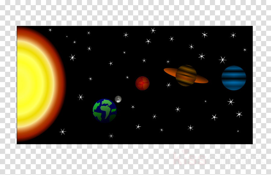 Download Sistema Solar En Inkscape Clipart Sistema - Sistema Solar Inkscape (900x580), Png Download
