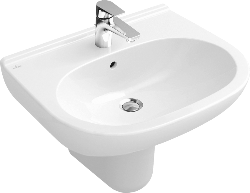 Free Png Sink Png Images Transparent - Villeroy & Boch Washbasin O.novo 516067t1 (850x655), Png Download