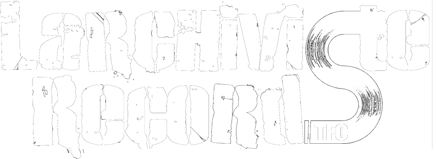 Larchiviste Records - Poster (900x348), Png Download