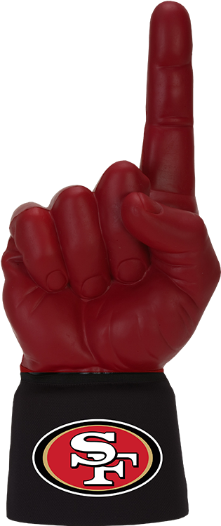 Riddell Ultimate Hand - Mini Finger Foam Hand (900x812), Png Download