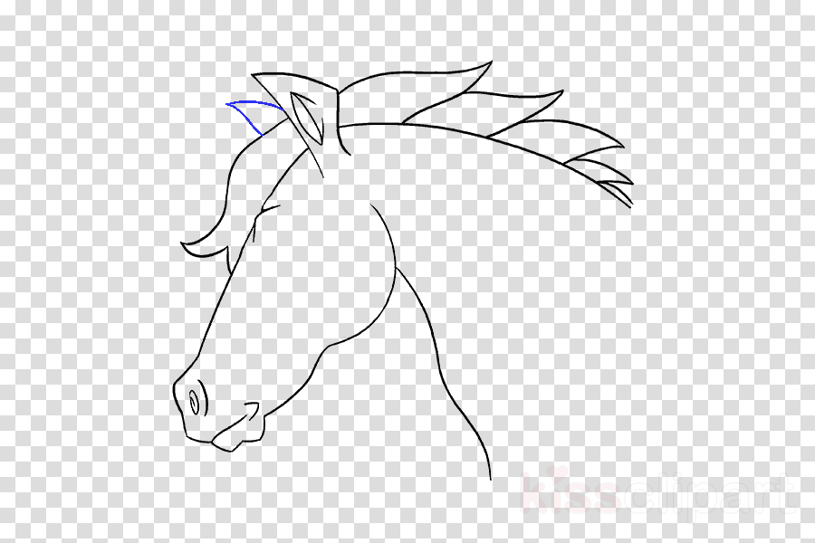 Drawing Clipart Horse How To Draw Drawing - Gun Pixel Art (900x600), Png Download