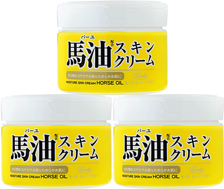 Japan Loshi Hokkaido Horse Oil Moisturizing Moisturizing - Japan Loshi Moist Aid Horse Oil Skin Cream 220g (800x800), Png Download