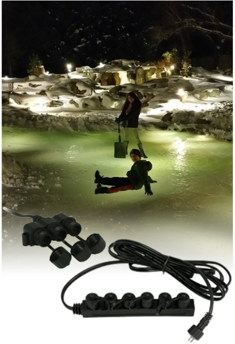 Aquascape 6-way Splitter For Lighting 84022 (470x688), Png Download