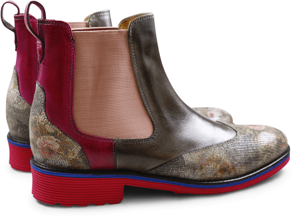 Ankle Boots Amelie 13 Floret Classic Classic Nebbia - Chelsea Boot (1024x1024), Png Download