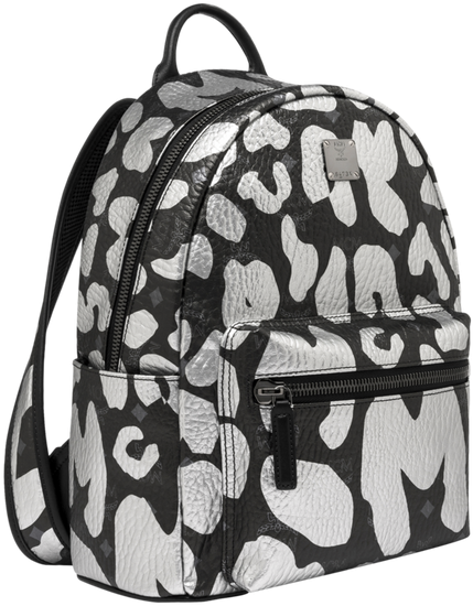 Mcm Stark Backpack In Mcm Leopard Print Mmk8ave14bk001 - Mcm Worldwide (712x770), Png Download