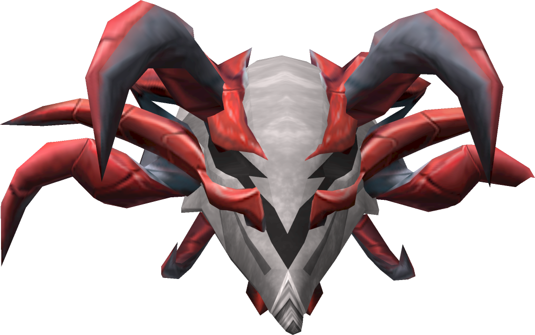 Demonic Skull Detail - Runescape Red Skull (1042x652), Png Download