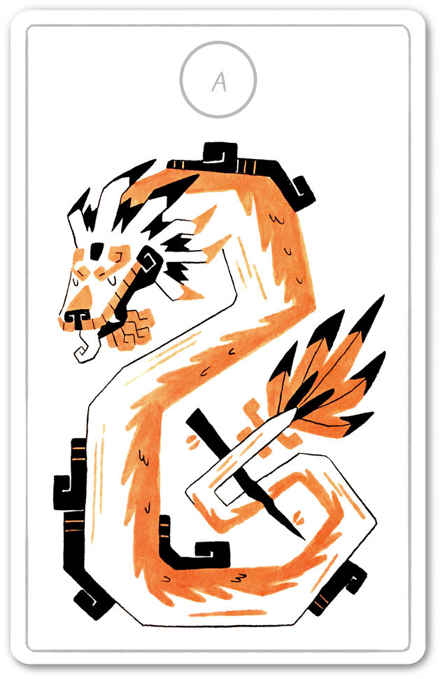 Ace Of Wands (680x1020), Png Download