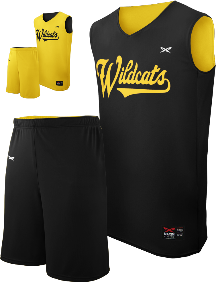 Fast Break Reversible Basketball Set - Basketball Uniform (840x1000), Png Download