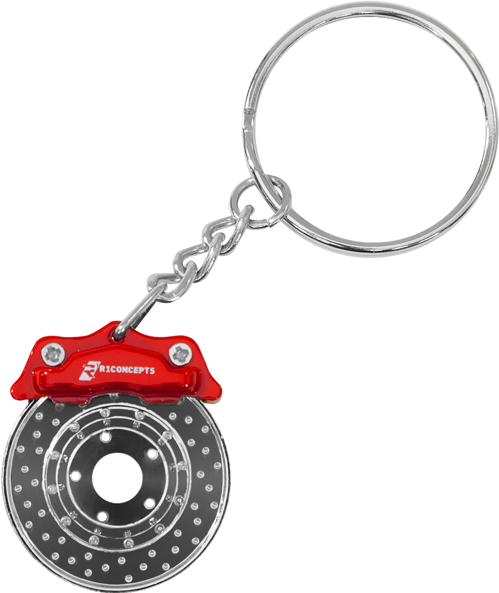 R1 Forged Series Bbk Key Chain - Disc Brake (1035x1157), Png Download