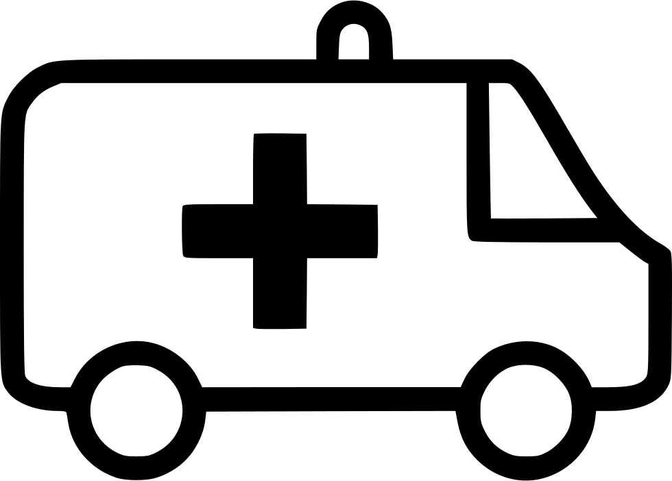 Png File Svg - Ambulance Icon (980x702), Png Download