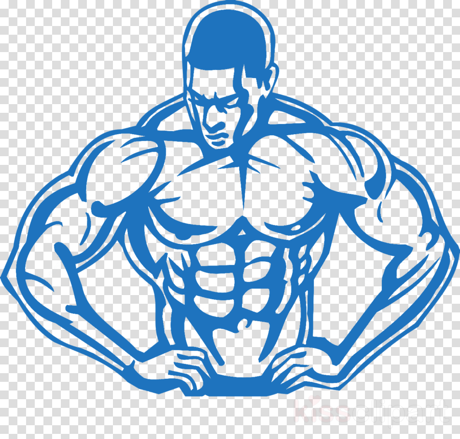 Body Builder Cilpart Clipart Bodybuilding Clip Art - Muscle Building: Proven Ways To Get Shredded Quickly (900x860), Png Download