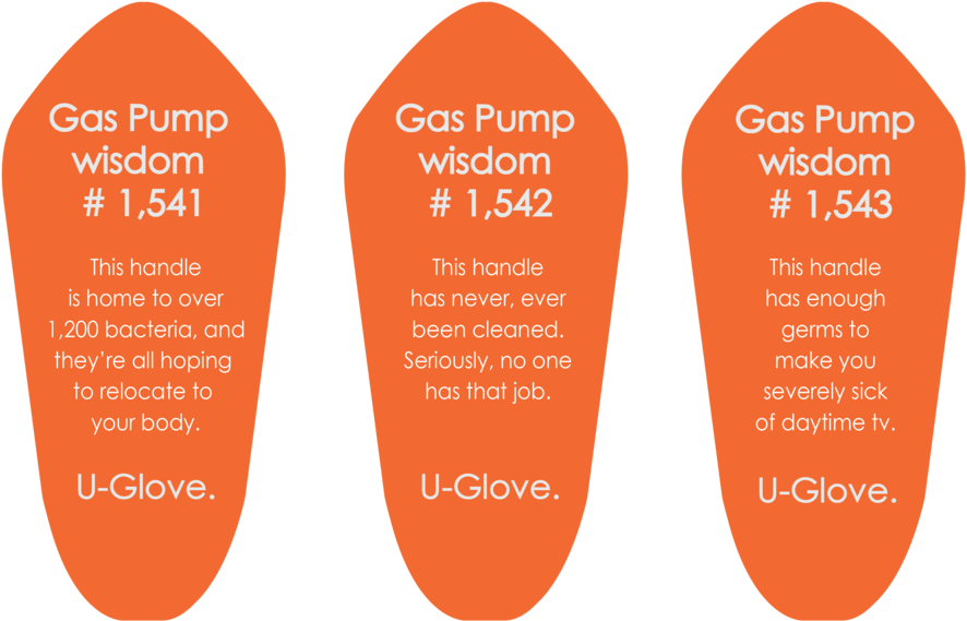 U-glove Pump Handles 1 - U-glove Inc (1000x655), Png Download