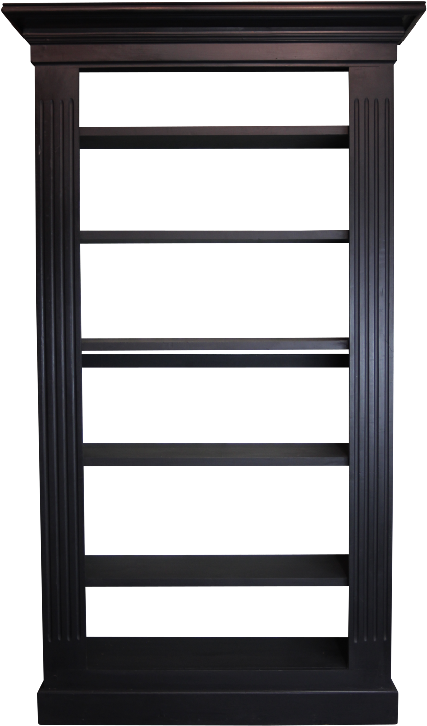 Architectural Painted Open Bookcase - Illustration (1024x1536), Png Download