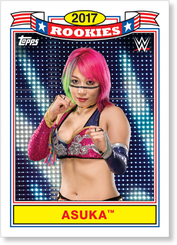 2018 Topps Wwe Heritage Asuka - Asuka (1440x975), Png Download