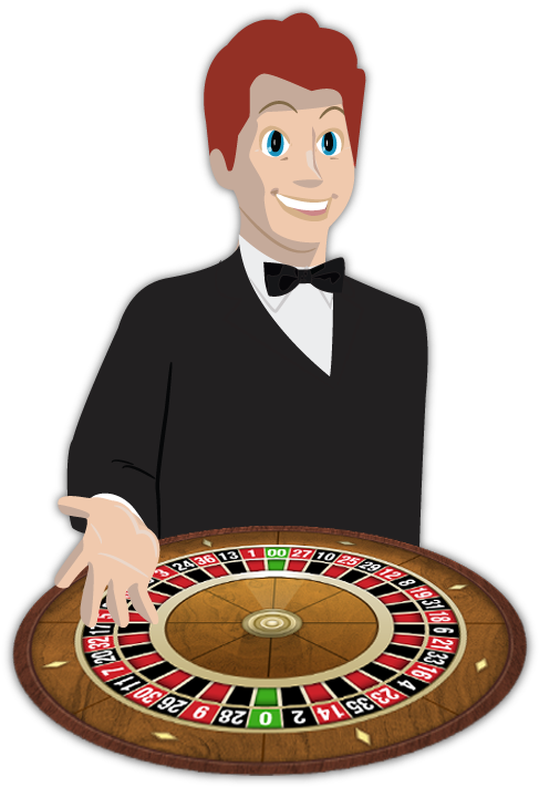 16 1 Croupier Wheel - Croupier Png (520x717), Png Download