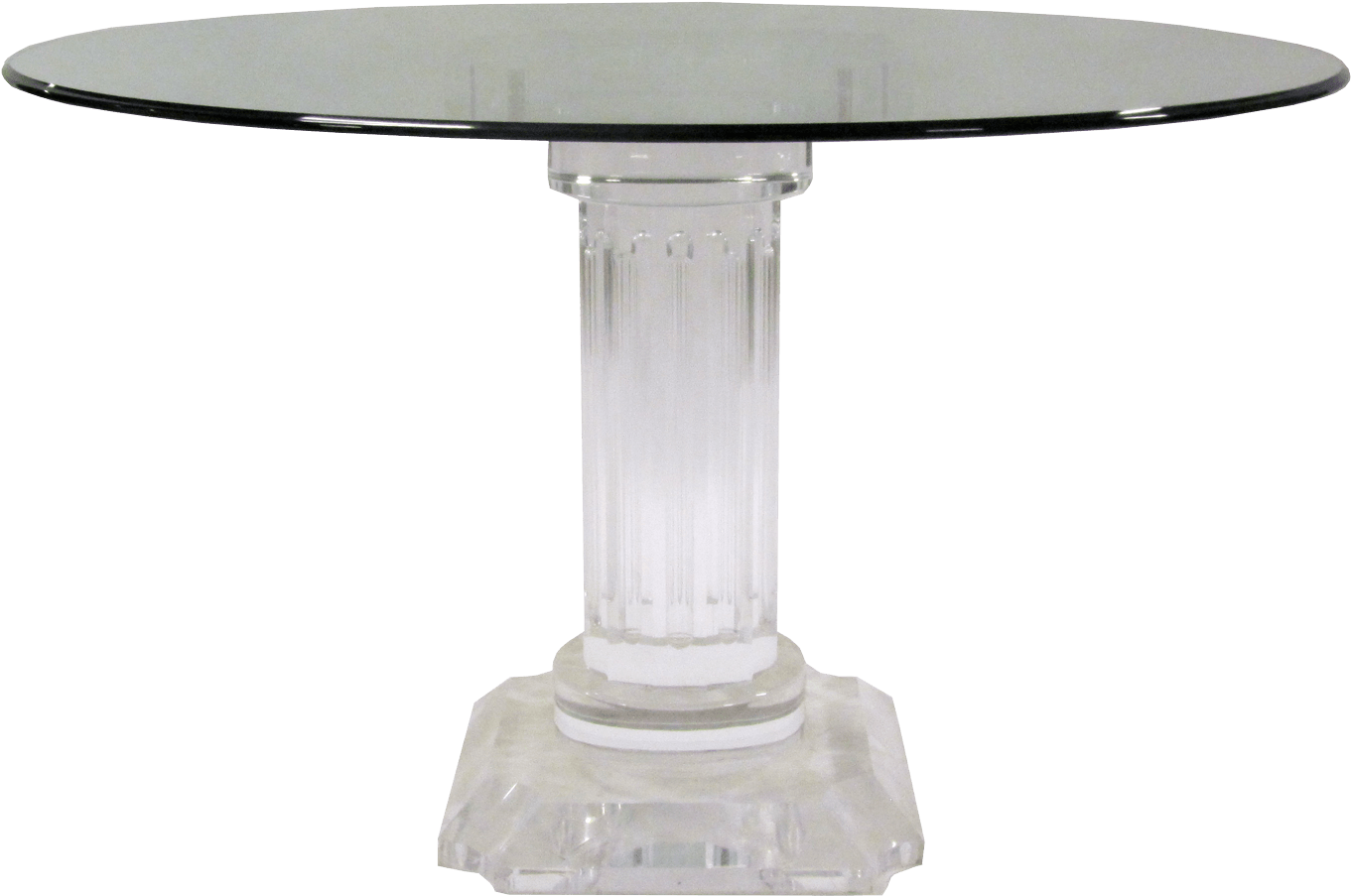 Rome Acrylic Dining Table - End Table (2160x1620), Png Download