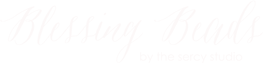 Blessing Beads White (1000x234), Png Download