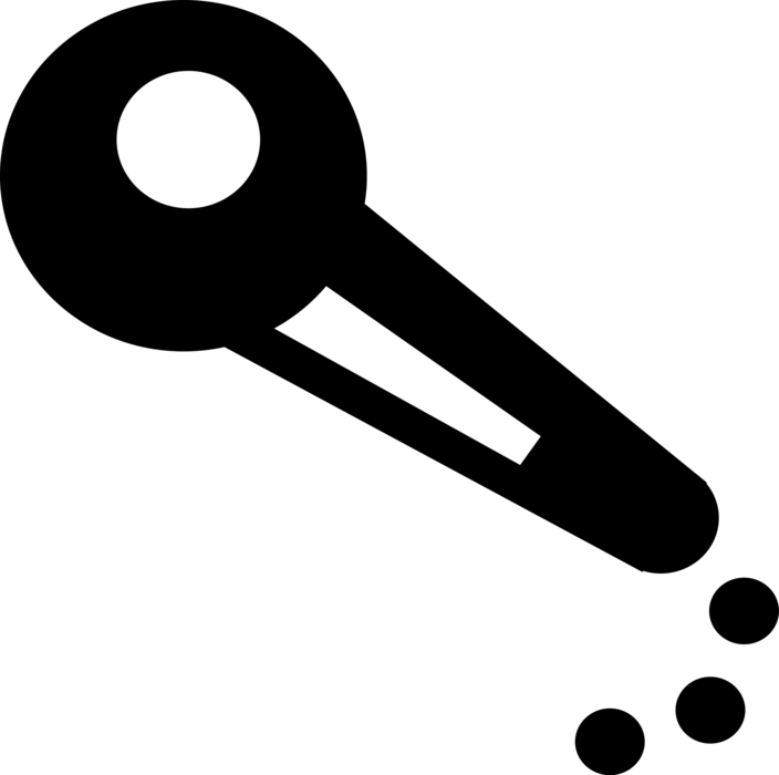 Vector Illustration Of Acoustic To Electric Transducer - Sign (704x700), Png Download