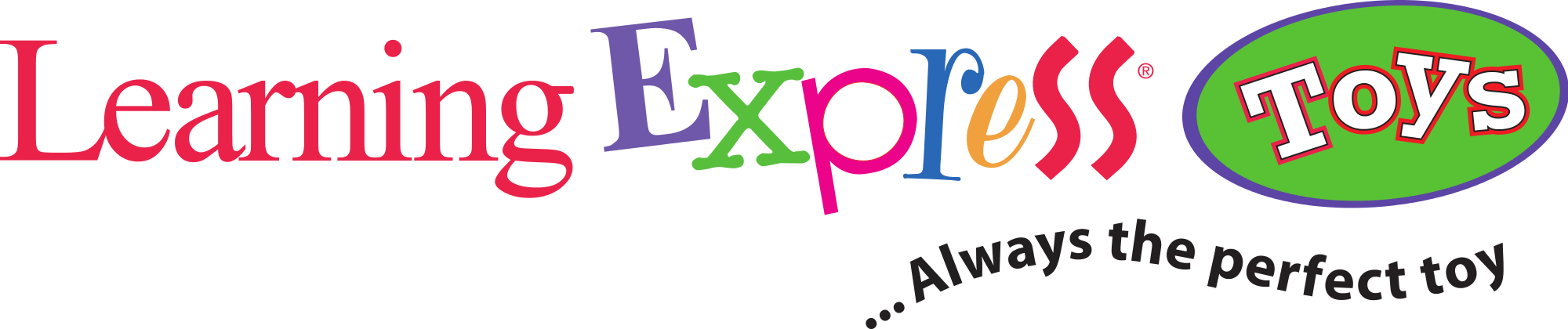 Open - Learning Express Toys Logo (2000x420), Png Download