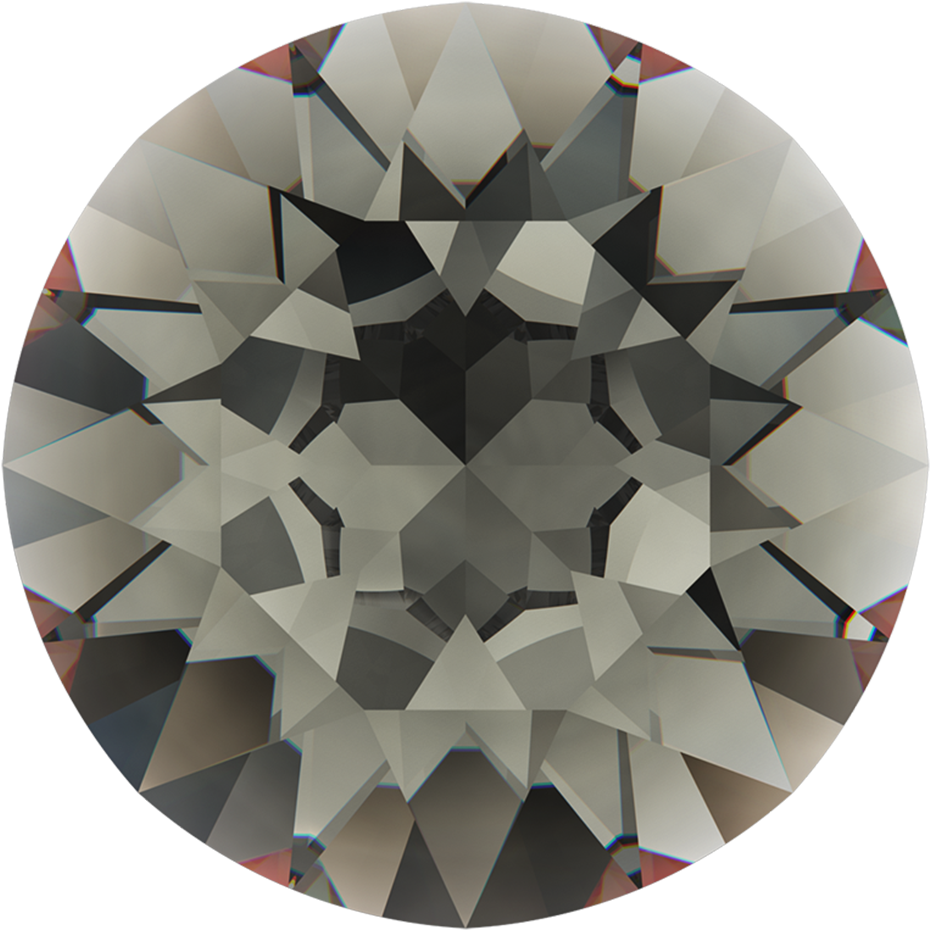 Quick View - Black Diamond Swarovski Stone (970x970), Png Download