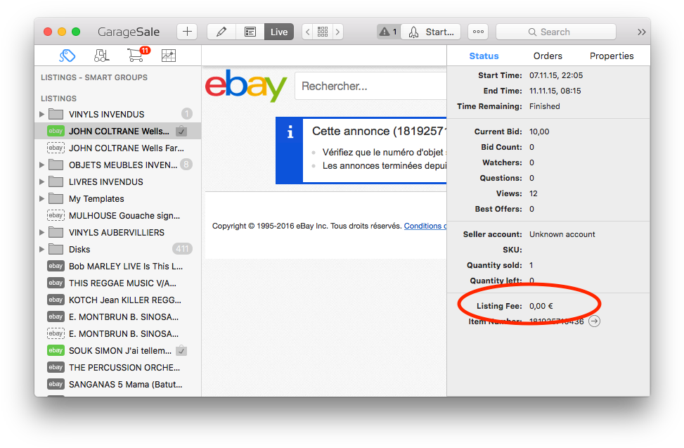 Screen Shot 2016 03 24 At - Ebay (988x650), Png Download