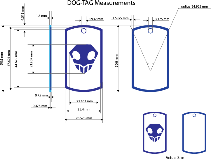 Bleach Dogtag - Dog Tag Anime Png (725x550), Png Download