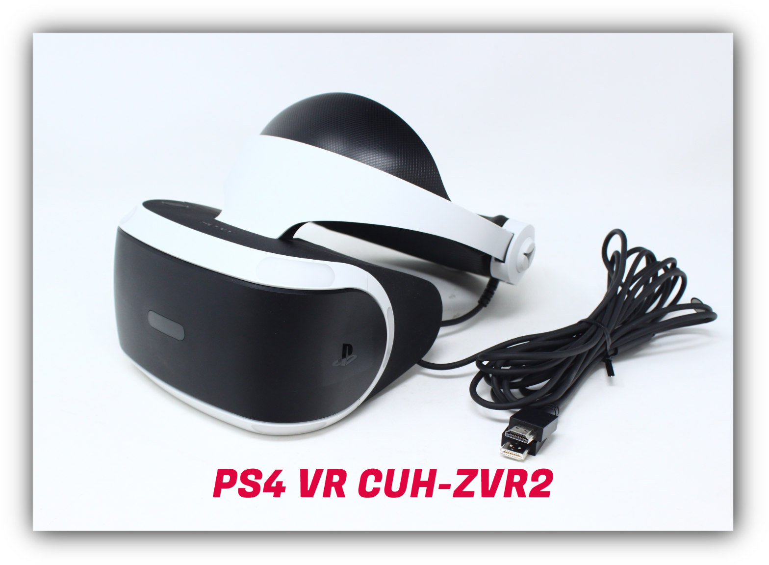 Sony Playstation Ps4 Vr Virtual Reality Headset Only - Headphones (1600x1186), Png Download