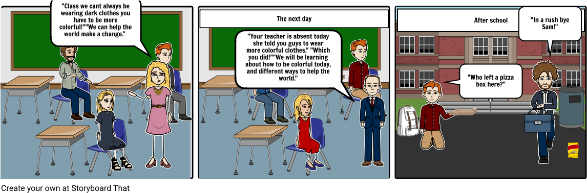 The Being Of Colorful - Cartoon (1164x385), Png Download