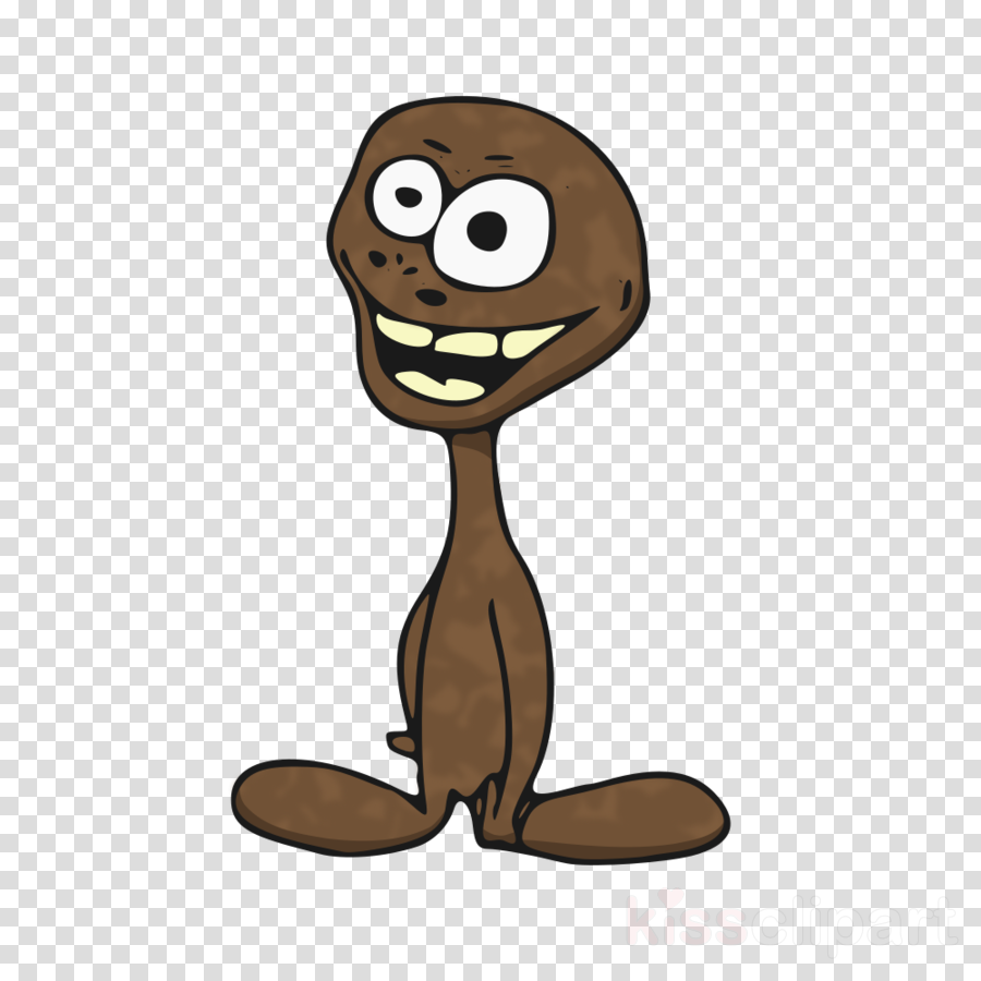 Brown Alien Clipart Clip Art - Paw Print Tiger Paw Vector (900x900), Png Download