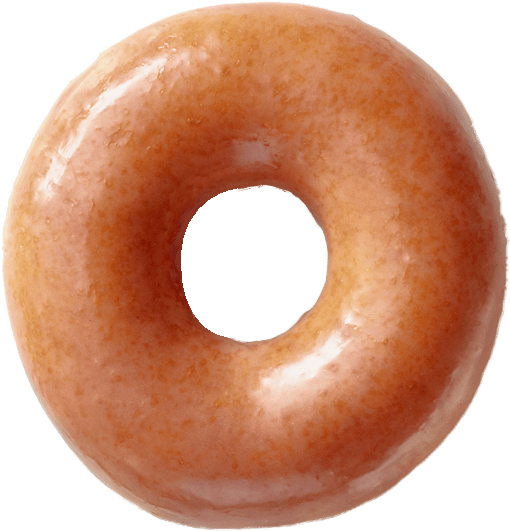 Pumpkin Spice Original Glazed Doughnut At Krispy Kreme - Doughnut (712x570), Png Download