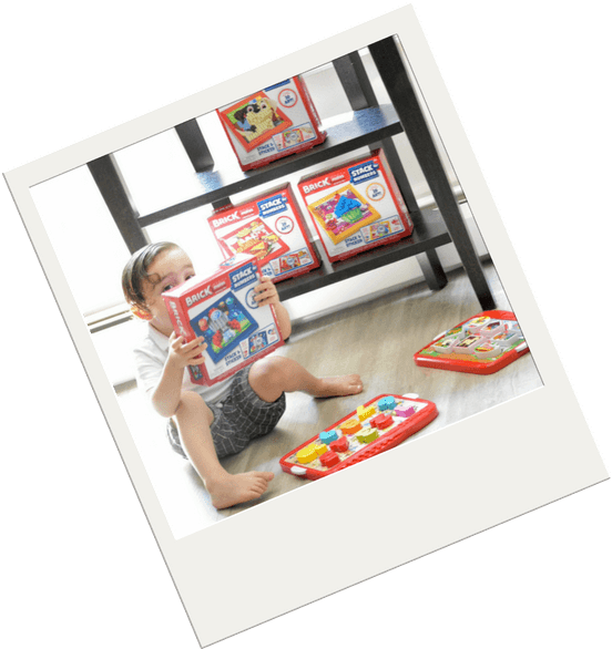 Brick Mates Stack By Numbers Rocket Ship Stem Toy - Play (600x600), Png Download