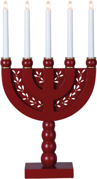 Candlestick Norberg - Star Tradings Adventsljusstake Norberg (600x600), Png Download