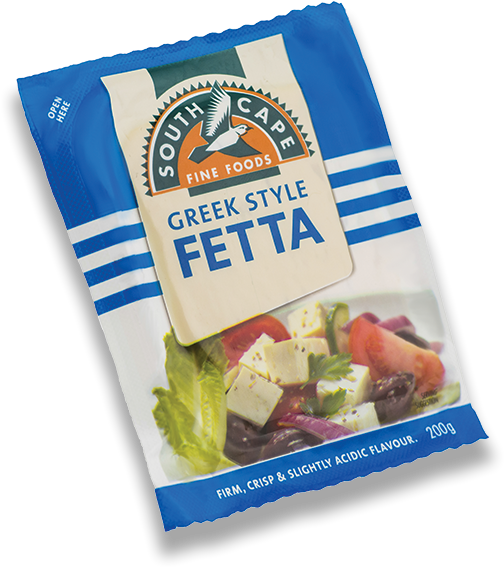South Cape Greek Style Fetta Cheese 200g - South Cape Tasmanian Fetta 200g (700x670), Png Download